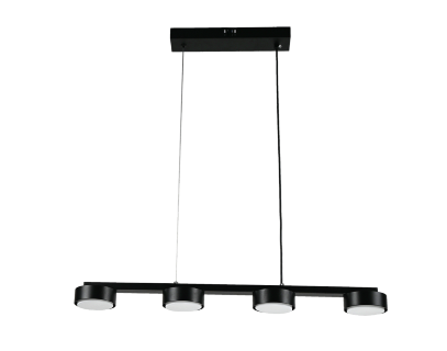 Подвес MS 1191/4 Диего черный 4*GX53 max/11W