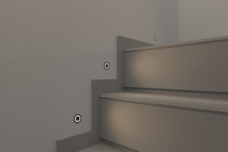 Подсветка для ступени Denkirs DK1015-BK черная