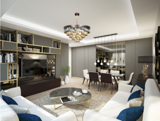 Люстра AURA 49779/12C E14*12 BR