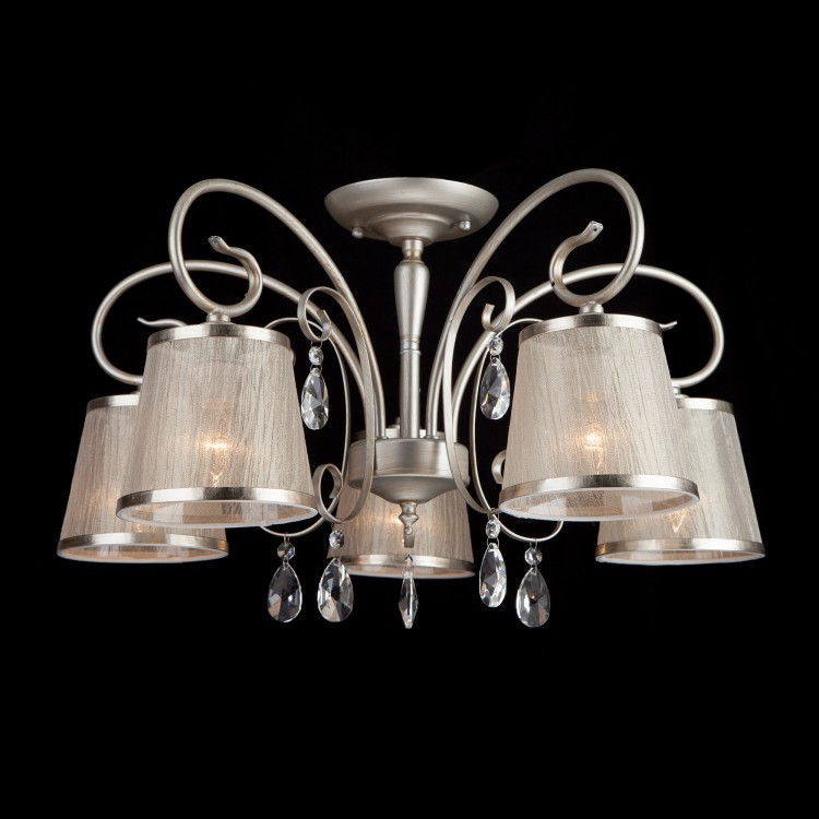 Люстра Eurosvet 60065/5 серебро