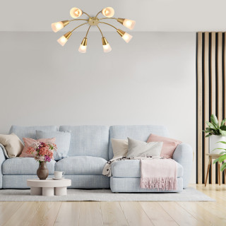 Светильник потолочный Escada 1100/8P Gold