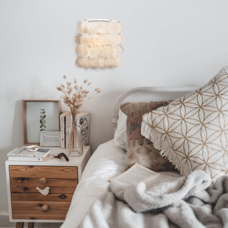 Бра 60005/1 хром/перламутр