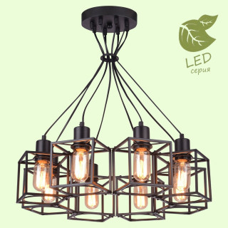 Подвесная люстра Lussole LOFT Badger GRLSP-9541