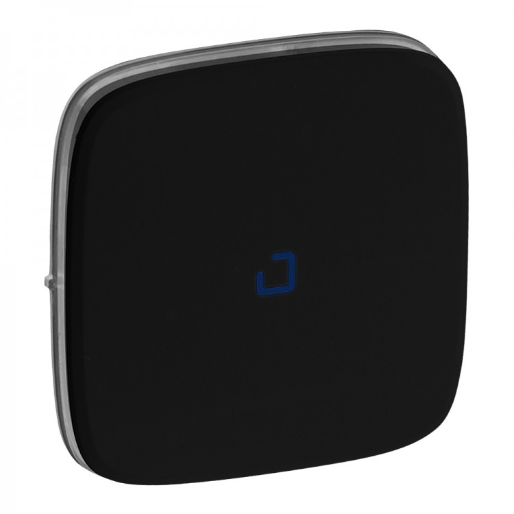 Legrand Valena ALLURE Антрацит Клавиша 1-ая с подсветкой/индикацией